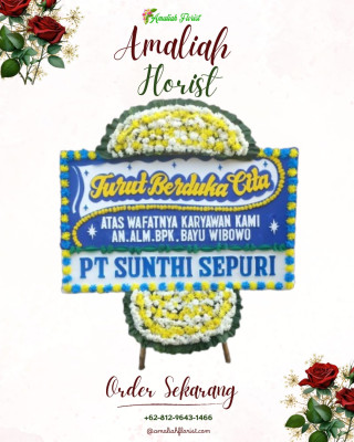 Papan Bunga Duka di Dayun