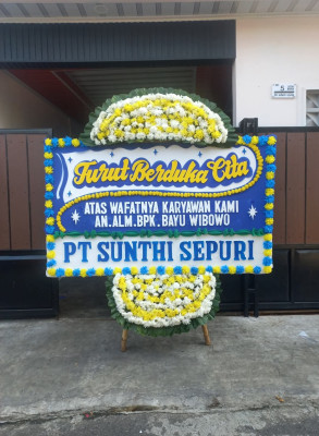 Papan Bunga Duka di Dayun