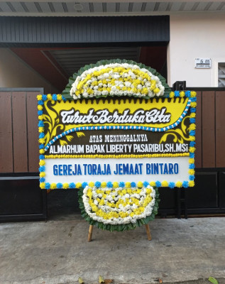 Papan Bunga Duka di Dayun